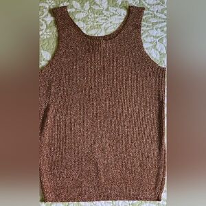 EUC TESORI Sparkly Vest, sz Lg.